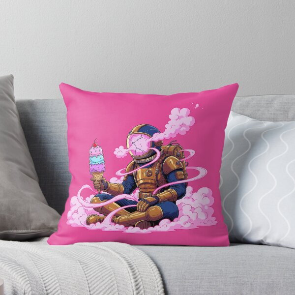 Item preview, Cosmic Sugar Rush Astronaut - Kawaii Space Ice Cream Vaporwave designed and sold by Rebel-Candy.