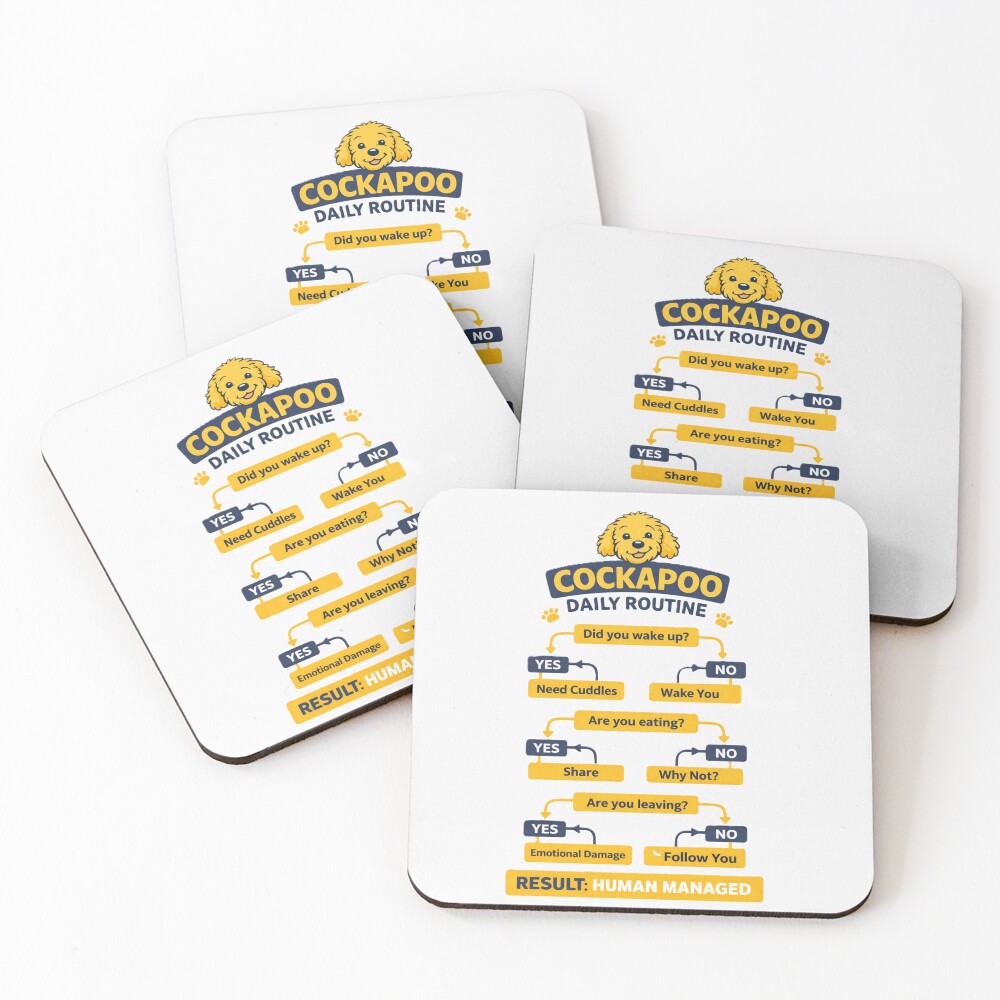 Item preview, Coasters (Set of 4) designed and sold by TheLabMemeHQ.