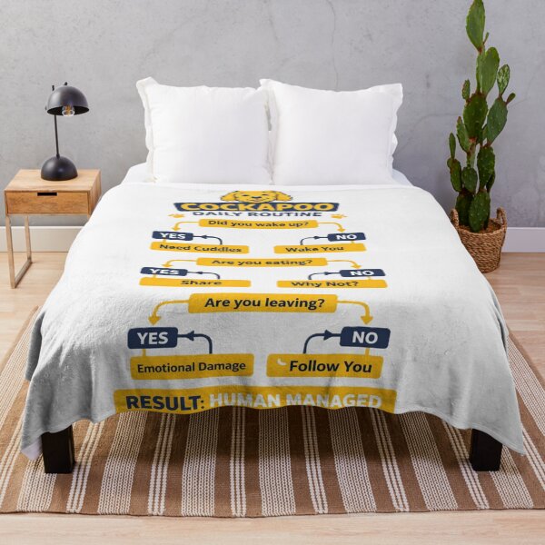 Item preview, Cockapoo Daily Routine – Funny Cockapoo Owner Flowchart designed and sold by Cockapoo Society.