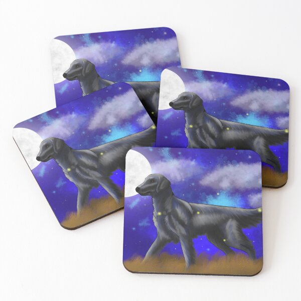 Item preview, Flat Coated Retriever  designed and sold by DawnCatcher20.