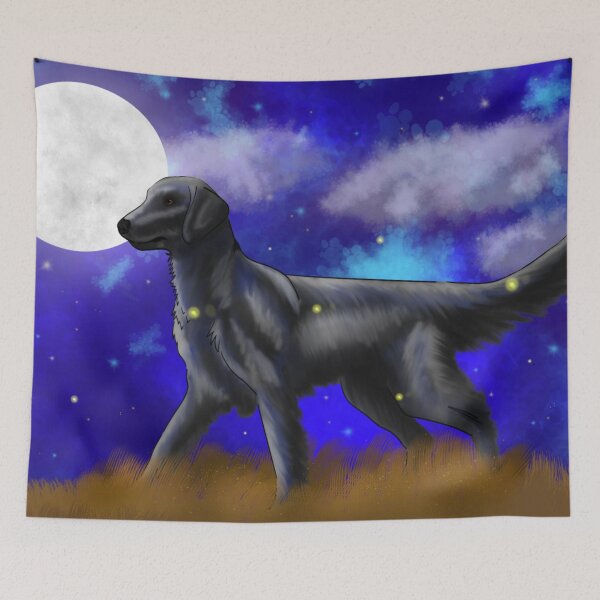 Item preview, Flat Coated Retriever  designed and sold by DawnCatcher20.
