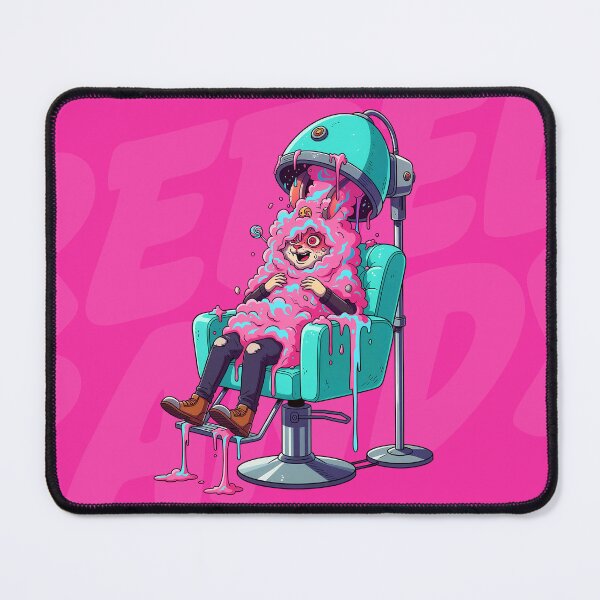 Item preview, Cotton Candy Melt Rabbit - Bubblegum Psychedelic Kawaii Grunge designed and sold by Rebel-Candy.
