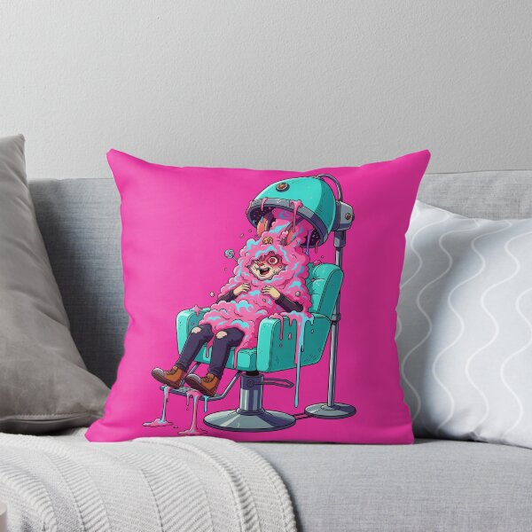 Item preview, Cotton Candy Melt Rabbit - Bubblegum Psychedelic Kawaii Grunge designed and sold by Rebel-Candy.