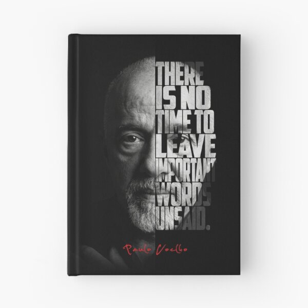 Item preview, Paulo Coelho Split Face Quote Poster designed and sold by Enea Kelo.