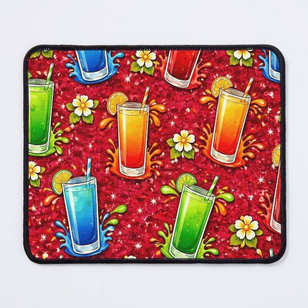 Item preview, Sparkle Red Cocktail Splash Pattern designed and sold by VividOddityCo.