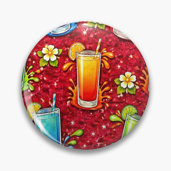 Item preview, Sparkle Red Cocktail Splash Pattern designed and sold by VividOddityCo.
