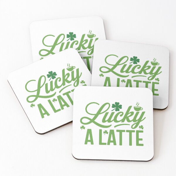 Item preview, Lucky A Latte St Patricks Day Coffee Lover Celebration designed and sold by artcultreone.