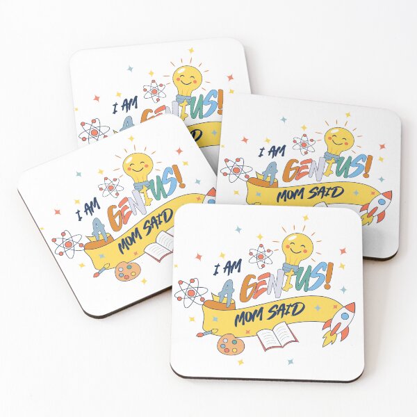 Item preview, I Am a Genius! Mom Said designed and sold by DesignbyAnnaM.