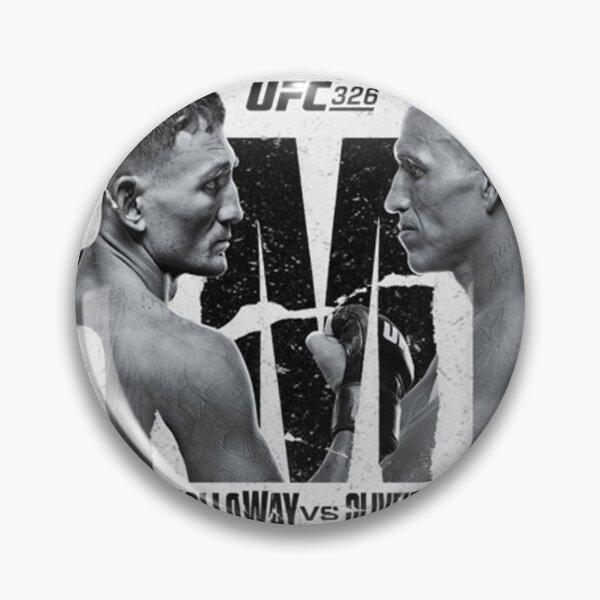 Item preview, UFC 326: Holloway vs. Oliveira 2 – BMF Title Fight Poster Tee designed and sold by FarDesign.