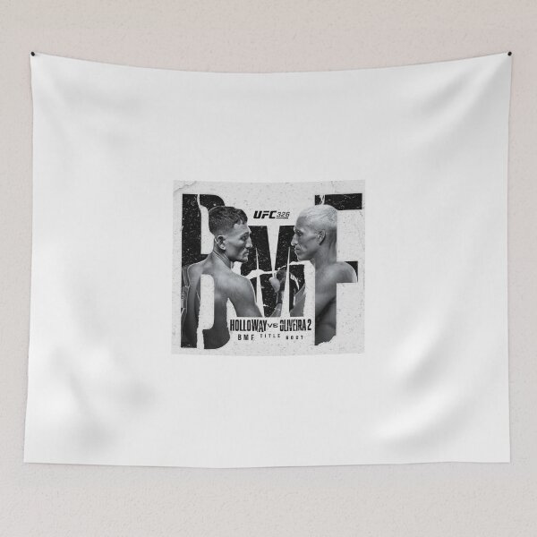 Item preview, UFC 326: Holloway vs. Oliveira 2 – BMF Title Fight Poster Tee designed and sold by FarDesign.