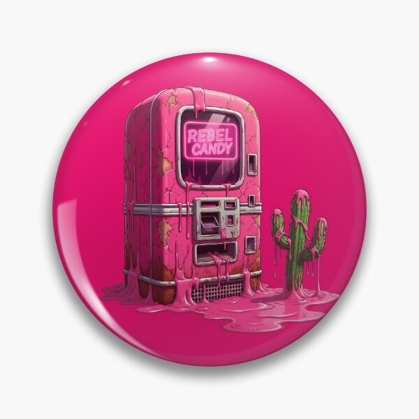 Item preview, Pink Meltdown Vending Machine - Pastel Grunge Slime designed and sold by Rebel-Candy.