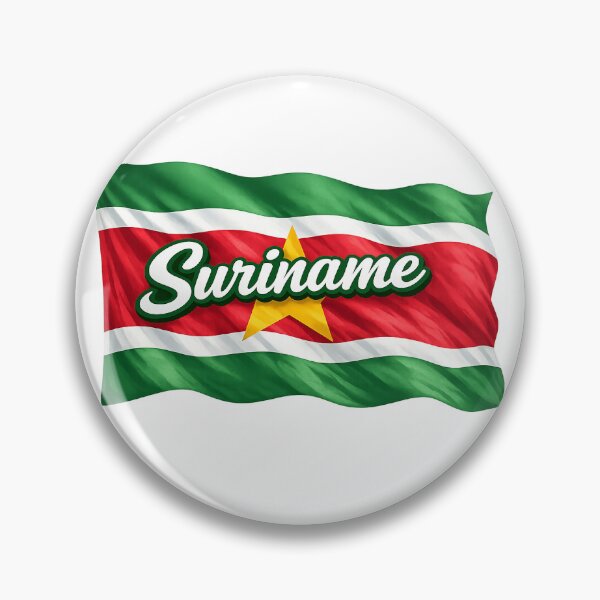 Item preview, Suriname Flag Shirt – Waving Surinamese National Pride Design designed and sold by GarnerSupplyCo.