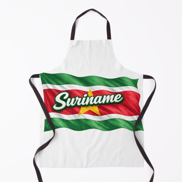 Item preview, Suriname Flag Shirt – Waving Surinamese National Pride Design designed and sold by GarnerSupplyCo.