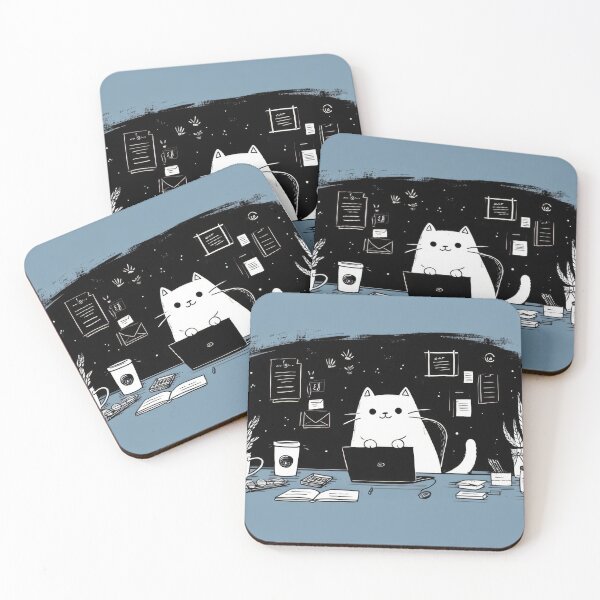 Item preview, Dark trees with white details designed and sold by anytka.