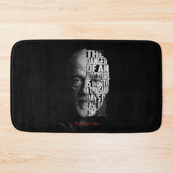 Item preview, Paulo Coelho Split Face Quote Poster designed and sold by Enea Kelo.