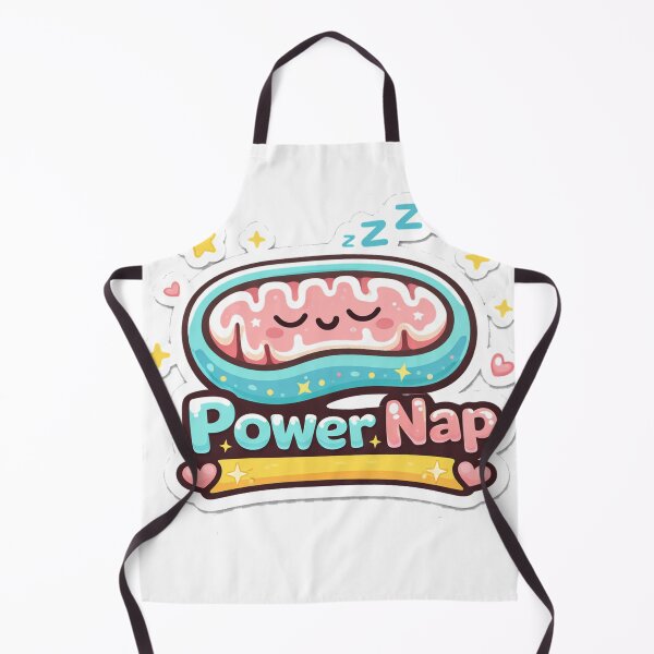Item preview, Power Nap - Cute Mitochondria Biology Pun designed and sold by 2ndOrderDesigns.