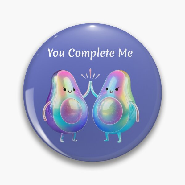 Item preview, Holographic Avocado Love Duo designed and sold by Nubesss.