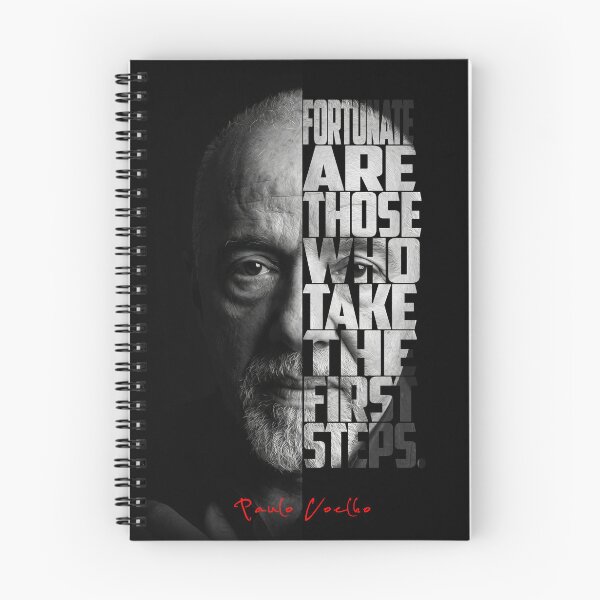 Item preview, Paulo Coelho Split Face Quote Poster designed and sold by Enea Kelo.