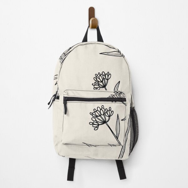 Item preview, Minimalist Wildflower Botanical Line Art designed and sold by MrHamsterDesigns.