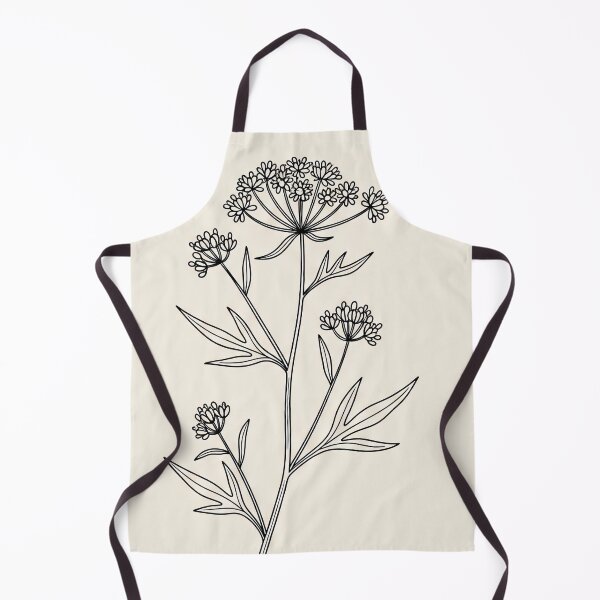 Item preview, Minimalist Wildflower Botanical Line Art designed and sold by MrHamsterDesigns.