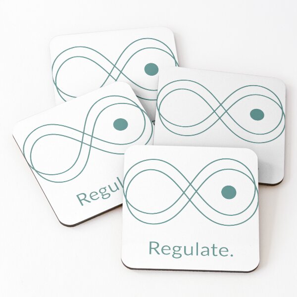 Item preview, Regulate Infinity Loop Design for Mindfulness and Neurodivergence designed and sold by Fuechse.