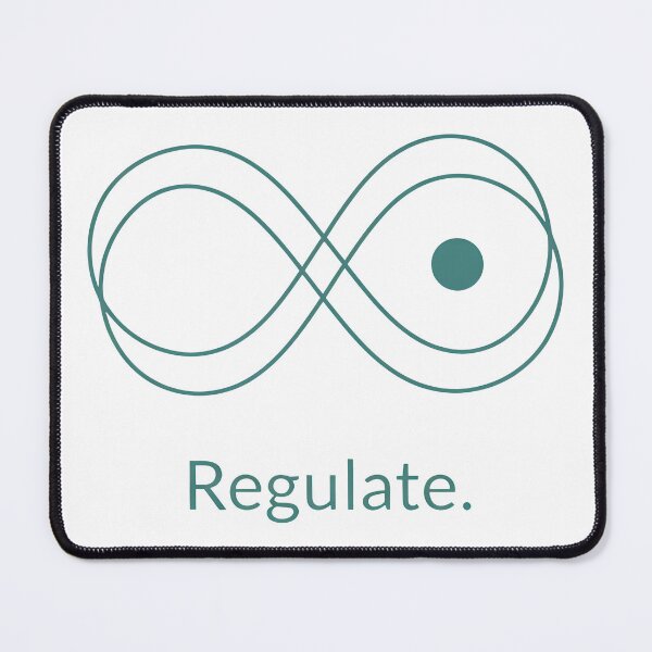 Item preview, Regulate Infinity Loop Design for Mindfulness and Neurodivergence designed and sold by Fuechse.