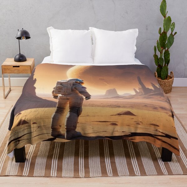 Item preview, Astronaut on Alien Planet designed and sold by GenesisArtis.