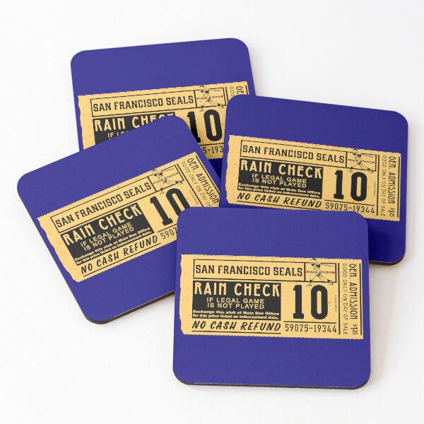 Item preview, San Francisco Seals Ticket designed and sold by Normbot2000.