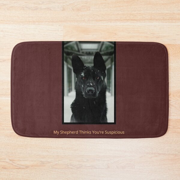 Item preview, Suspicious German Shepherd – Funny Dog Shirt designed and sold by InkWaveX.