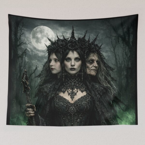 Item preview,  The Hecate-Inspired Triple Goddess designed and sold by MakarenaCreate.