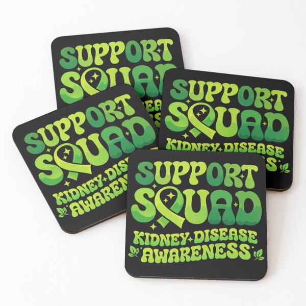 Item preview, Support Squad Kidney Disease Awareness Ribbon designed and sold by TeeViibe.