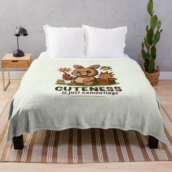 Item preview, Cuteness is just camouflage designed and sold by LithiumL.