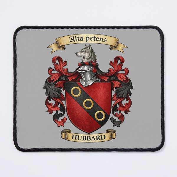 Item preview, The Hubbard Family Coat of Arms designed and sold by BagTown Clans.