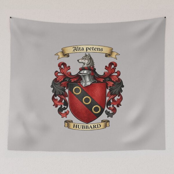 Item preview, The Hubbard Family Coat of Arms designed and sold by BagTown Clans.