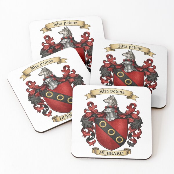 Item preview, The Hubbard Family Coat of Arms designed and sold by BagTown Clans.