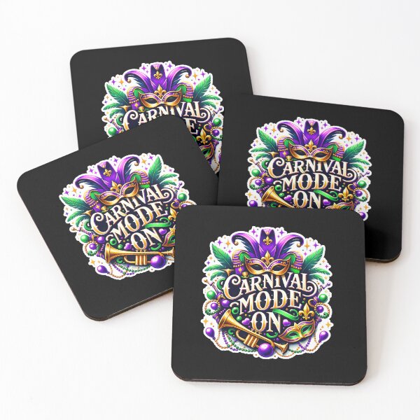 Item preview, Mardi Gras Celebration Design 2026 – Vibrant Carnival Art for Party Outfits designed and sold by artedigital99.