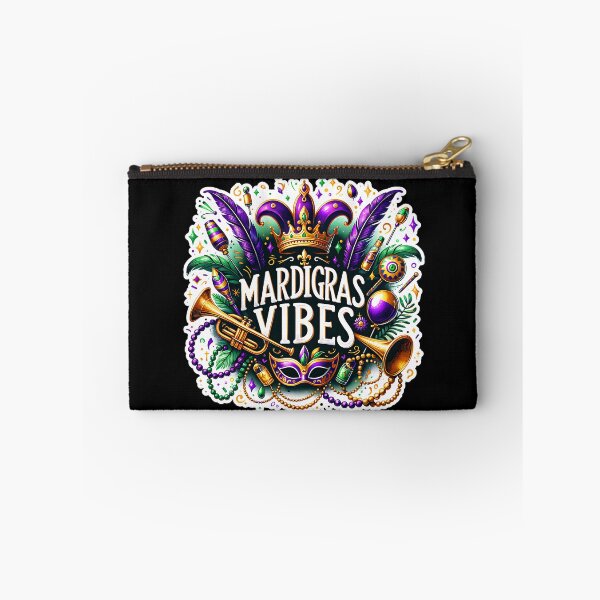 Item preview, Mardi Gras Vibes Celebration Design – Vibrant Carnival Art for Party Outfits designed and sold by artedigital99.