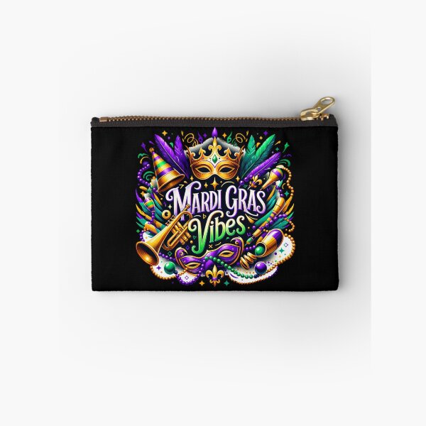 Item preview, Mardi Gras Vibes Celebration – Vibrant Carnival Art for Party Outfits designed and sold by artedigital99.
