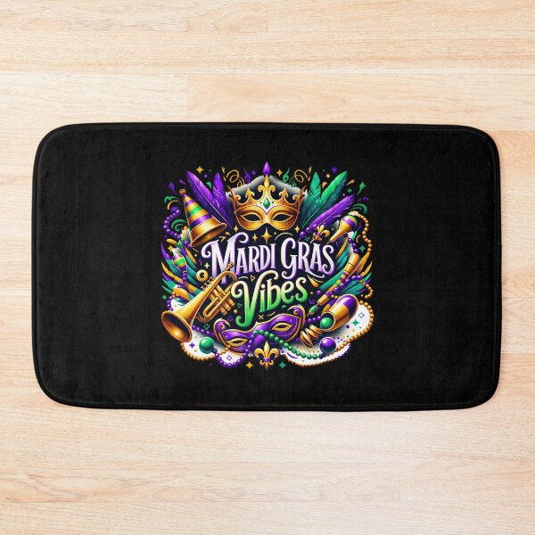 Item preview, Mardi Gras Vibes Celebration – Vibrant Carnival Art for Party Outfits designed and sold by artedigital99.