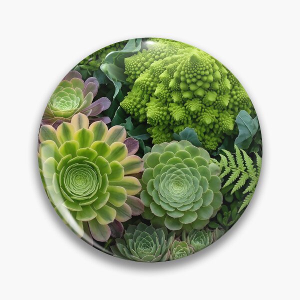 Item preview, Botanical Fractal Tapestry: Ferns, Succulents & Romanesco designed and sold by Sybille-Yates.