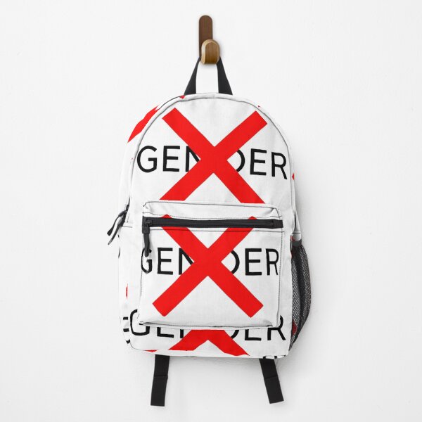 Item preview, Red X No Gender Abolish Binary Identity designed and sold by rainbowgremlin.