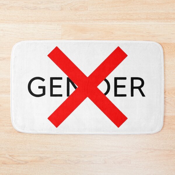Item preview, Red X No Gender Abolish Binary Identity designed and sold by rainbowgremlin.