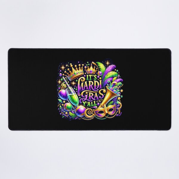 Item preview, MardiGras Vibes Celebration – Vibrant Carnival Art for Party Outfits designed and sold by artedigital99.