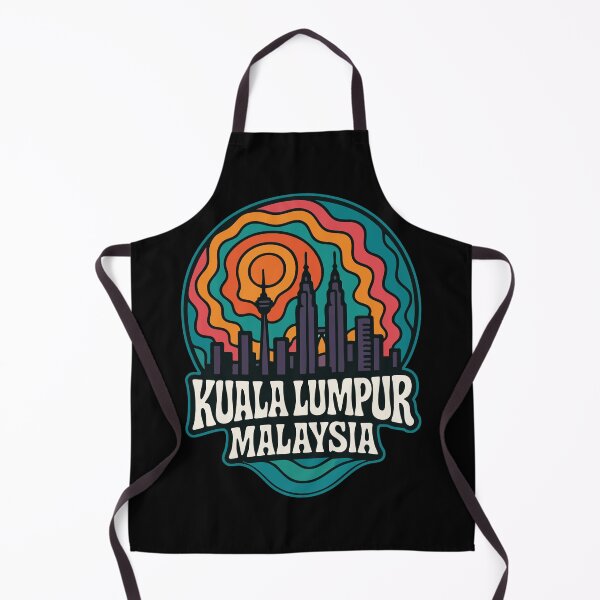 Item preview, Kuala Lumpur Malaysia Trippy Travel designed and sold by TomFrontierArt.