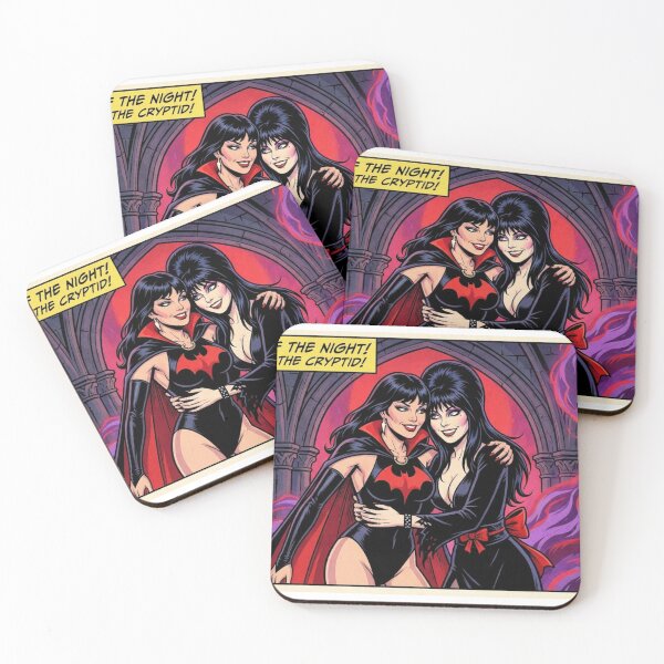 Item preview, Vampirella and Elvira designed and sold by Solace Sparkles.