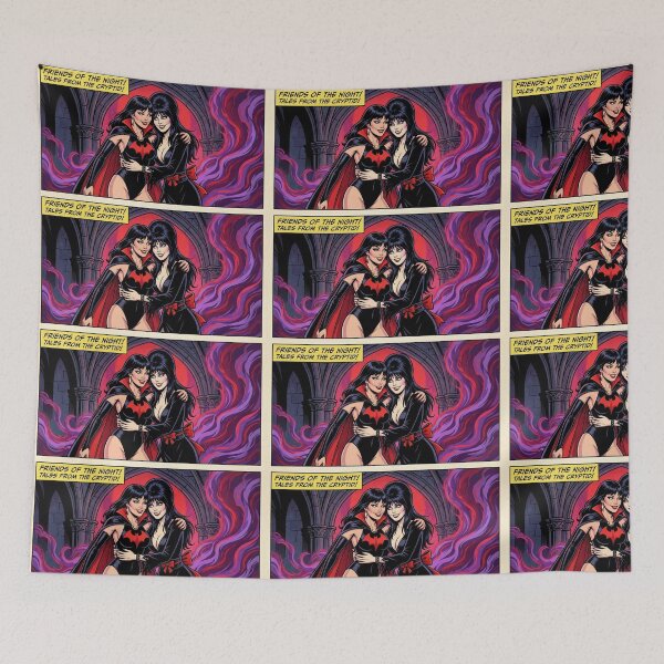 Item preview, Vampirella and Elvira designed and sold by Solace Sparkles.