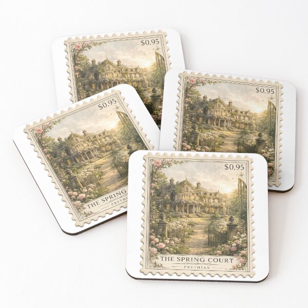 Item preview, Spring Court Stamp 3 designed and sold by ouatisworld.