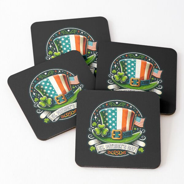 Item preview, Retro Irish Flag Design – Vintage St. Patrick’s Day Graphic for Shirts & Gifts designed and sold by artedigital99.