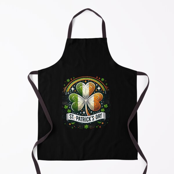 Item preview, Lucky Irish Flag Vintage Art – St. Paddy’s Day Print for Apparel & Stickers designed and sold by artedigital99.