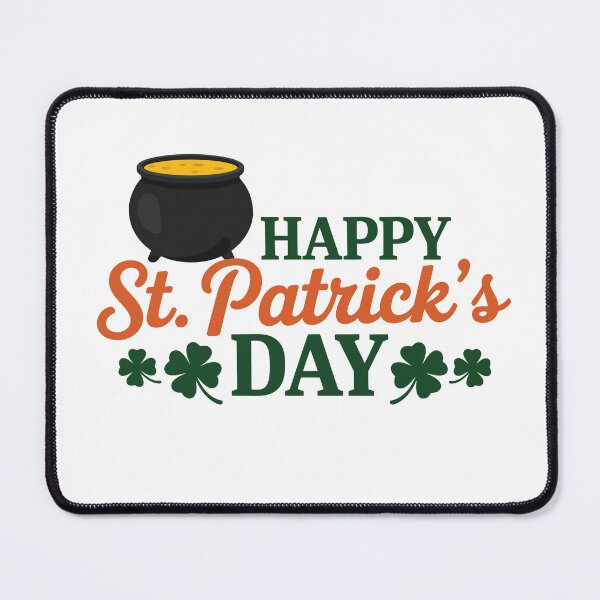 Item preview, Happy St. Patrick's Day Irish Celebration Holiday Pot Of Gold Shamrock designed and sold by artcultreone.